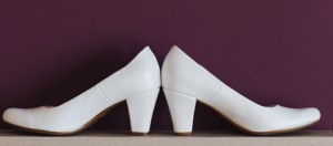 נעלי כלה-צבע לבן פנינה של lady comfort