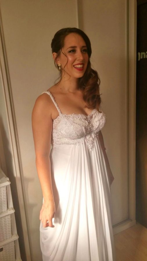 שמלת כלה קסומה וייחודית בסגנון וינטאג' בעיצובה של ראומה