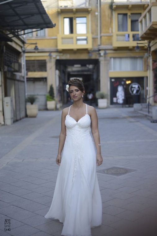 שמלת כלה של המעצב דוד חצבני