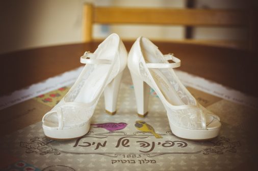נעלי כלה מידה 36 , 15 ס"מ