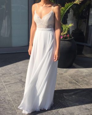 שמלת כלה מהממת ועדינה