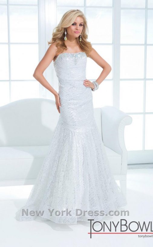 שמלת TONY BOWLS מעלפת !