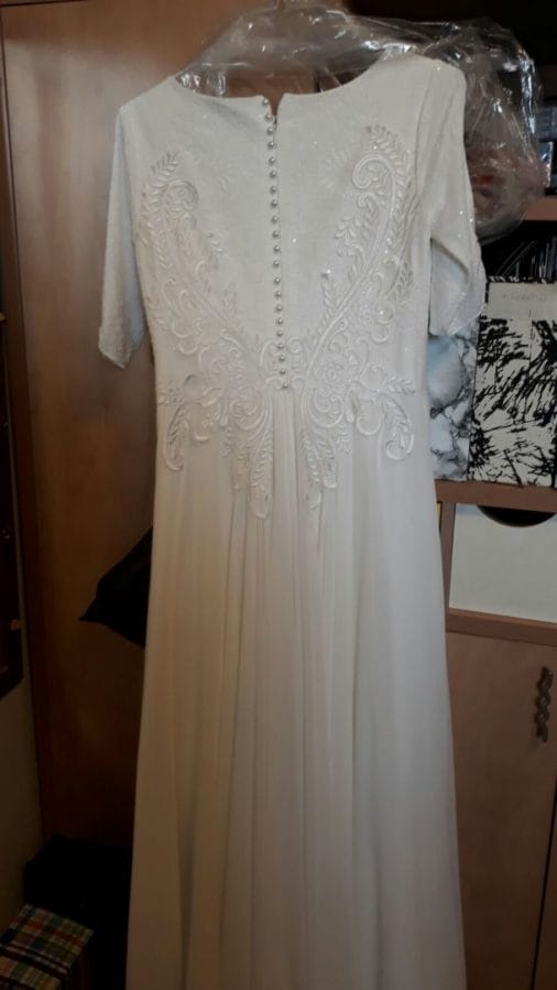 שמלה כלה בת שבועיים